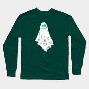 smiling ghost Long Sleeve T-Shirt